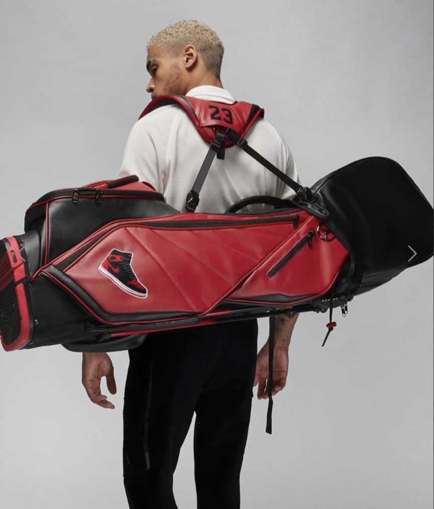 ★美品★JORDAN　ジョーダン レッドキャディバッグ 限定200本