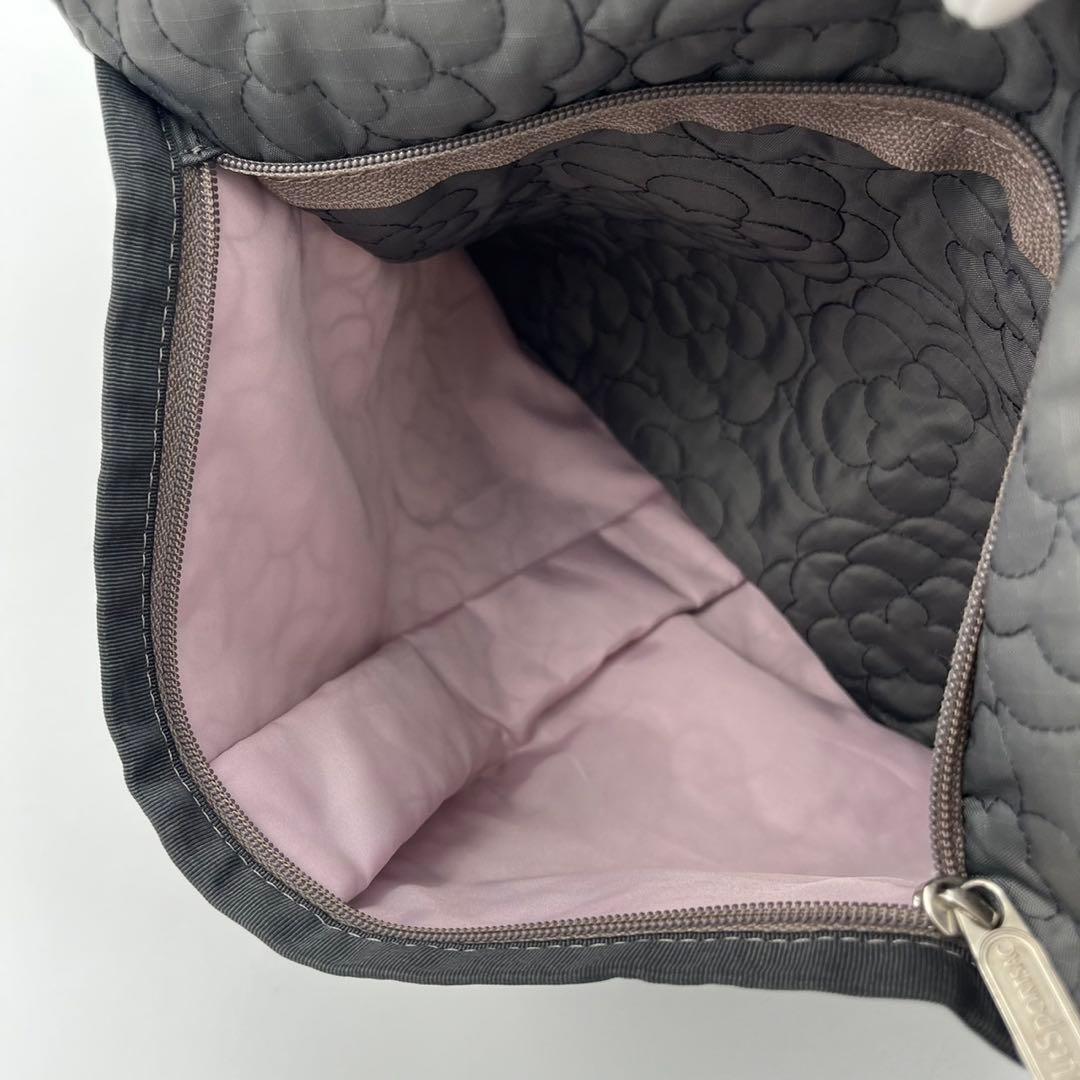 レスポートサック　マザーズバッグ　トートバッグ　A4収納可能　花刺繍　フラワー柄