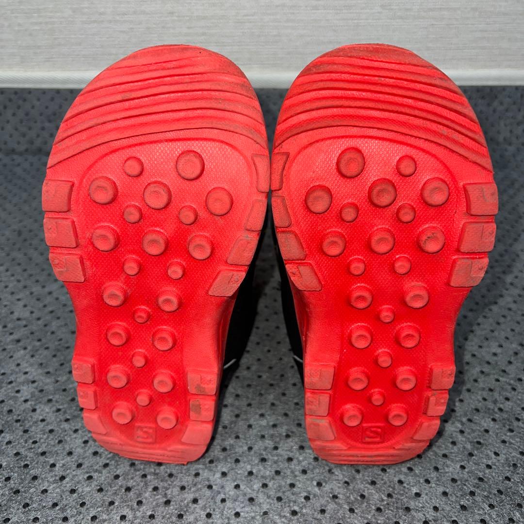 5回使用 キッズスノーボード SALOMON 90cm×バイン×ベルクロブーツ