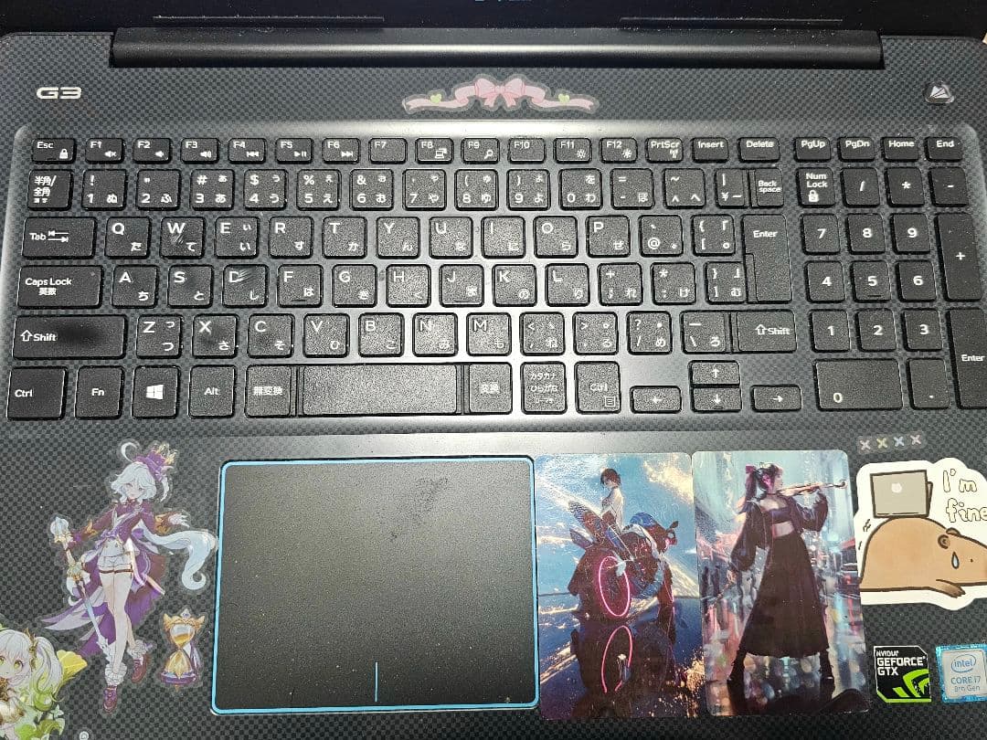 DELL G3 3579ノートPC i7-8750H GTX 1050Ti