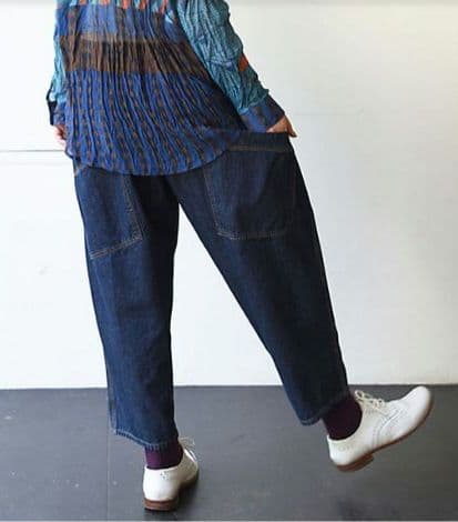 BASCO✨️マオパンツデニム バックポケット 大きいサイズ