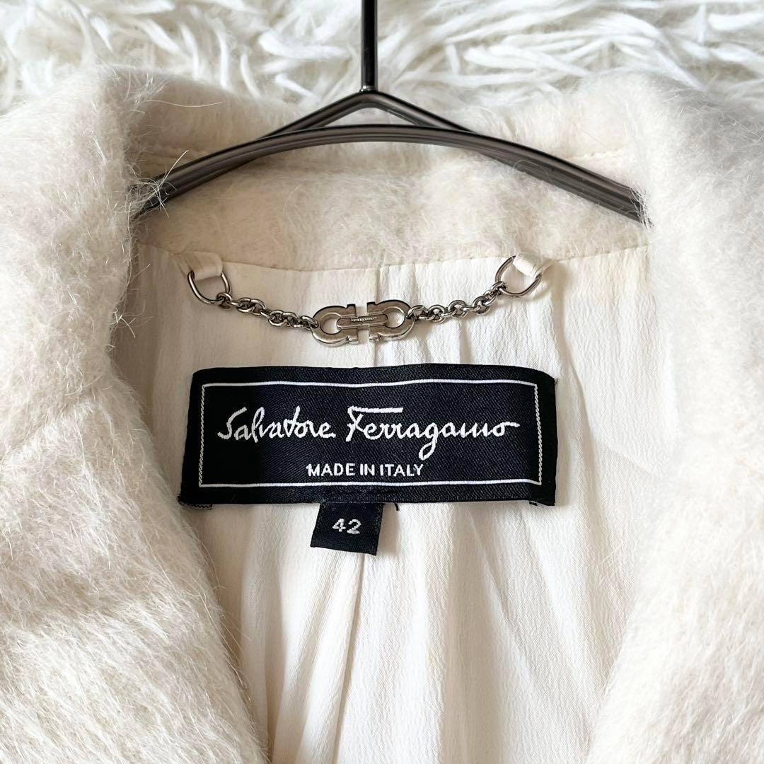 Salvatore Ferragamo フェラガモ チェスターコート ラマウール
