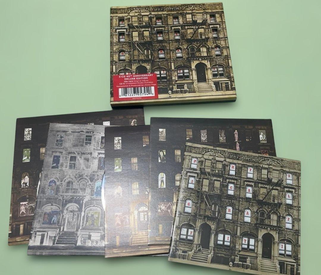 Led Zeppelin 10作品 CD まとめ売り 紙ジャケ仕様 全てEU盤