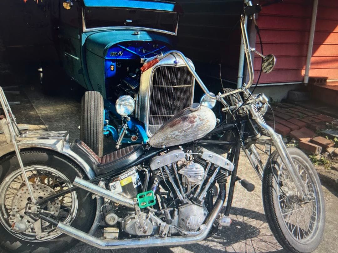 更に値下！ショベルリジット　ワンオフ　シングルシート