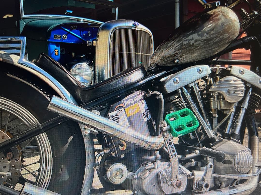 更に値下！ショベルリジット　ワンオフ　シングルシート