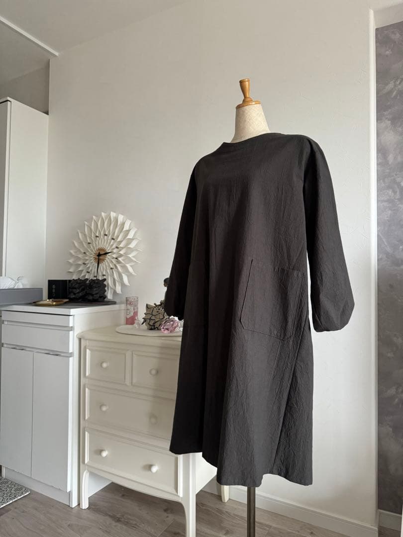 ロングのハンドメイドかっぽう着