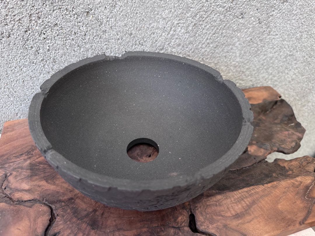 手作植木鉢 グラデーション植木鉢（ 塊根植物 グラキリス パキプス アガベ)