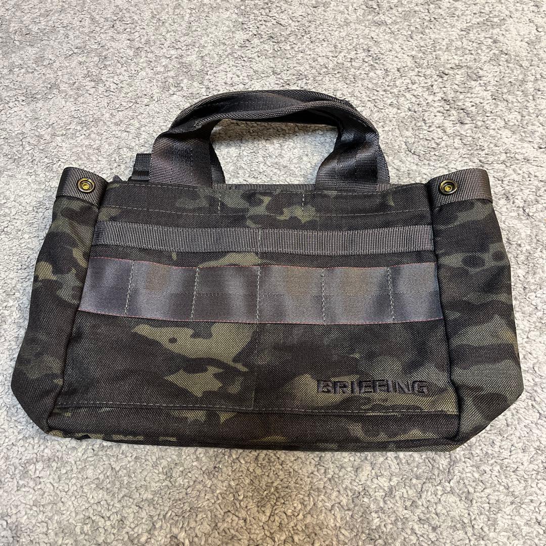 BRIEFING カモフラージュ ナイロンバッグ