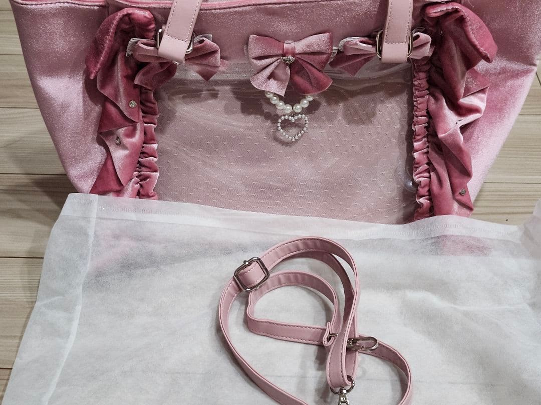 Ank Rouge 確定ファンサのおまじないバック特大　痛バ　ピンク