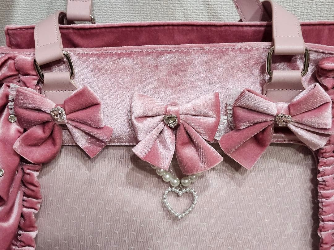 Ank Rouge 確定ファンサのおまじないバック特大　痛バ　ピンク