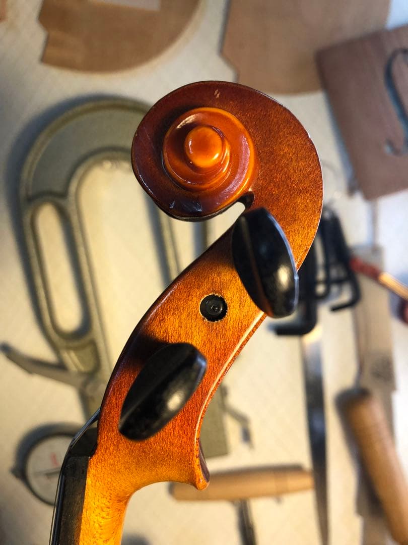 【駒&魂柱調整済】Suzuki分数バイオリンNo220 1/10 1979