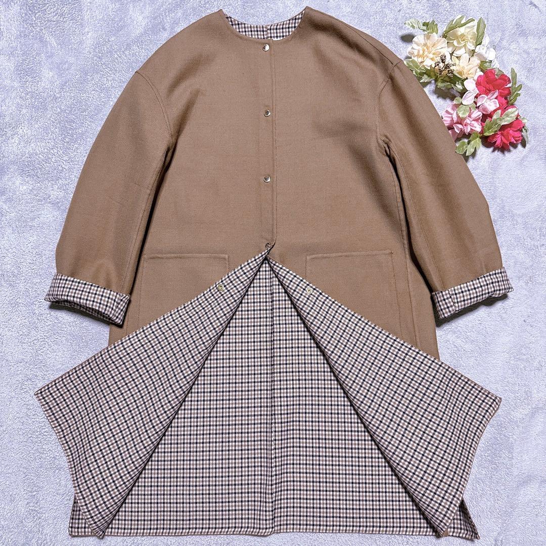 【極美品】マッキントッシュ リバーコート ダブルフェイス 金ボタン