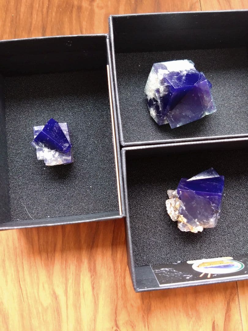 Yum Yum Pocket ③イギリス　フローライト 鉱物　標本