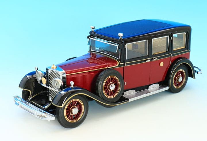 クラシックカー　ダイキャスト　ベンツ皇室用　モデルカー