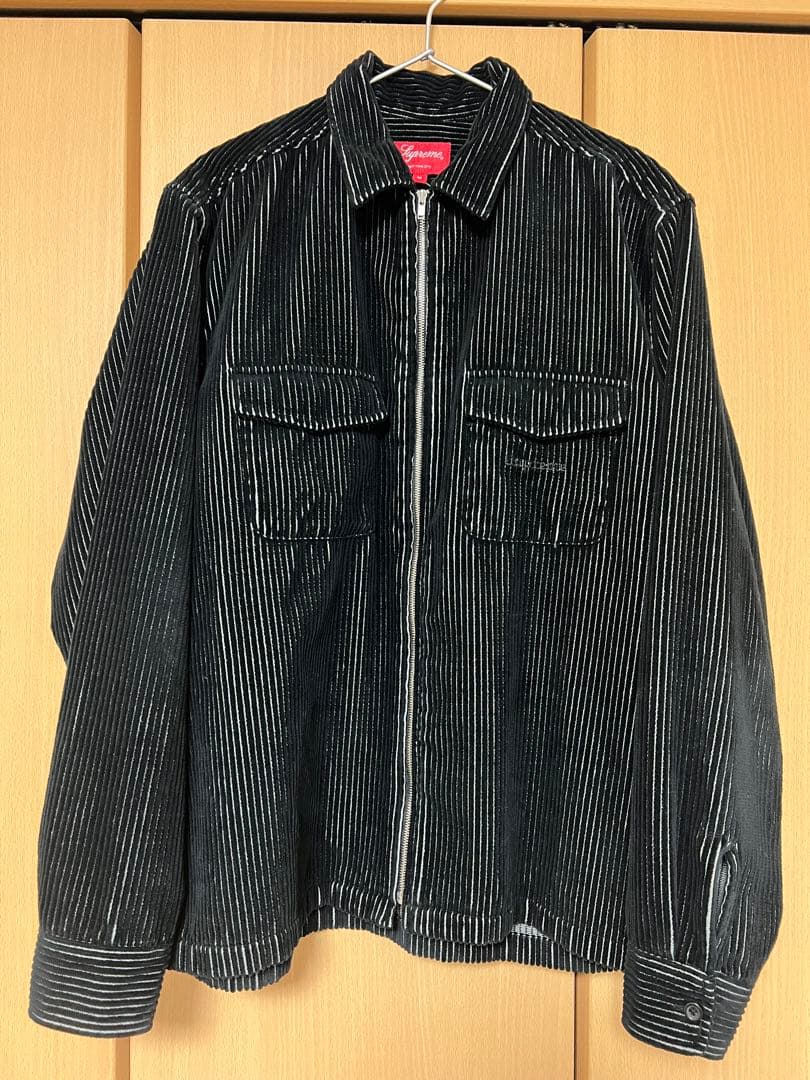 Supreme 23SS コーデュロイシャツ ブラック M 新品未使用 正規品