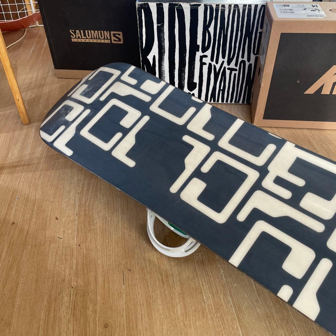 SCOOTER　名作CL　良質国産スノーボードセットOGASAKA製　バイン付