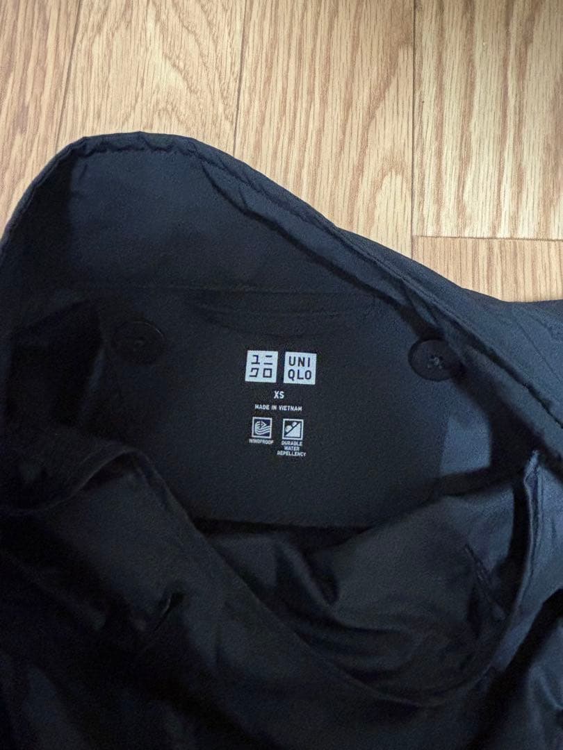 ウィンドプルーフ2WAYコート XS ブラック