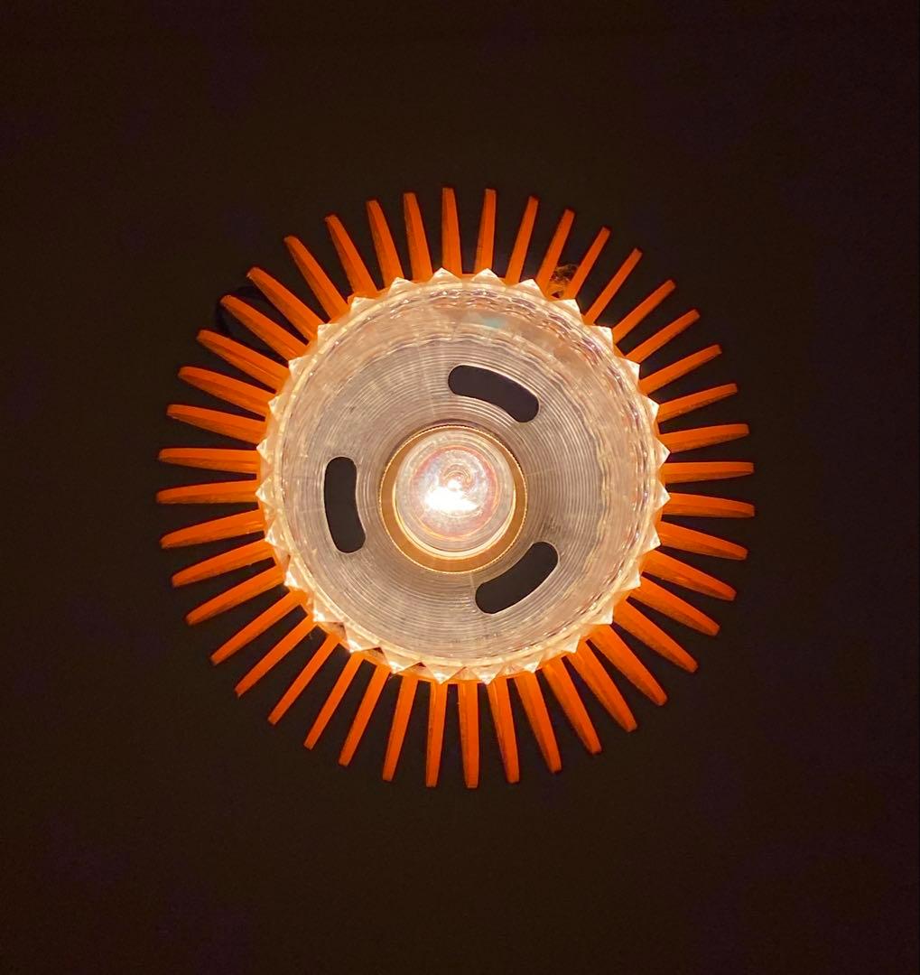 ソ連70s vintage lamp made in USSR スペースエイジ