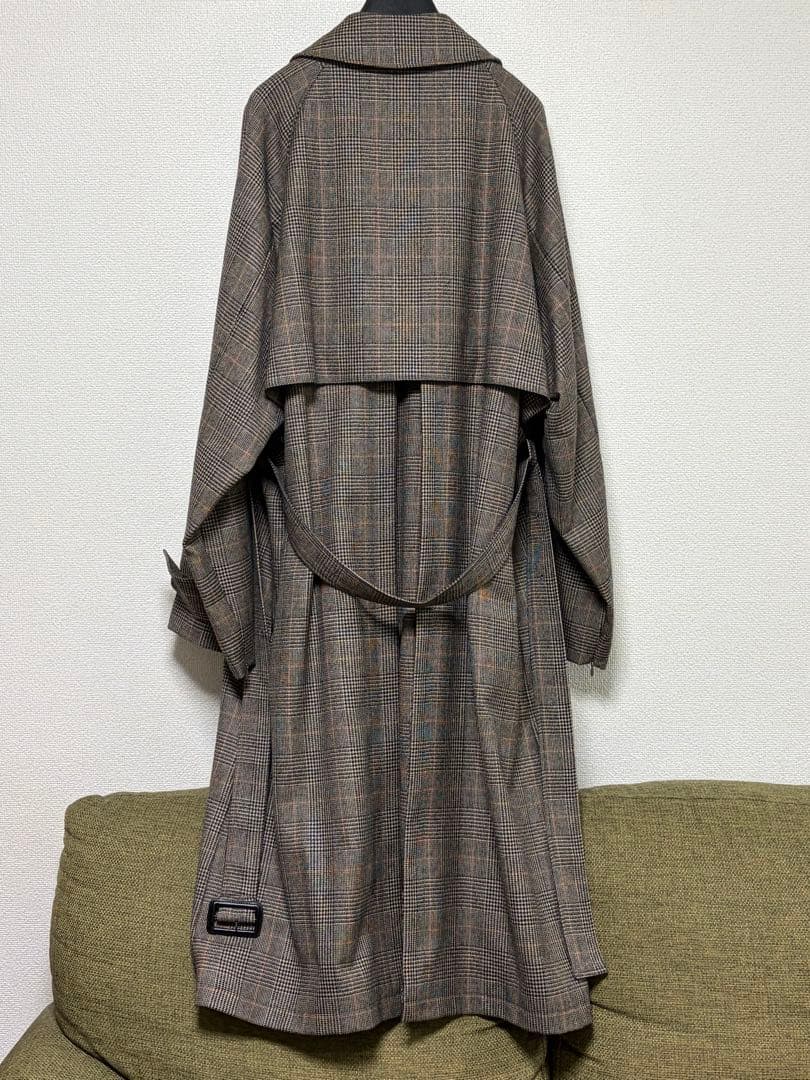 ssstein LAY OVERSIZED OVERLAP COAT Sサイズ
