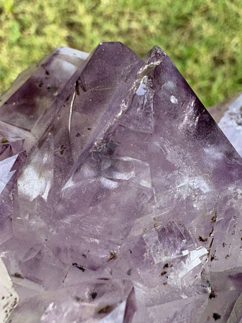 【匿名発送】レピドクロサイト内包アメジストクラスター