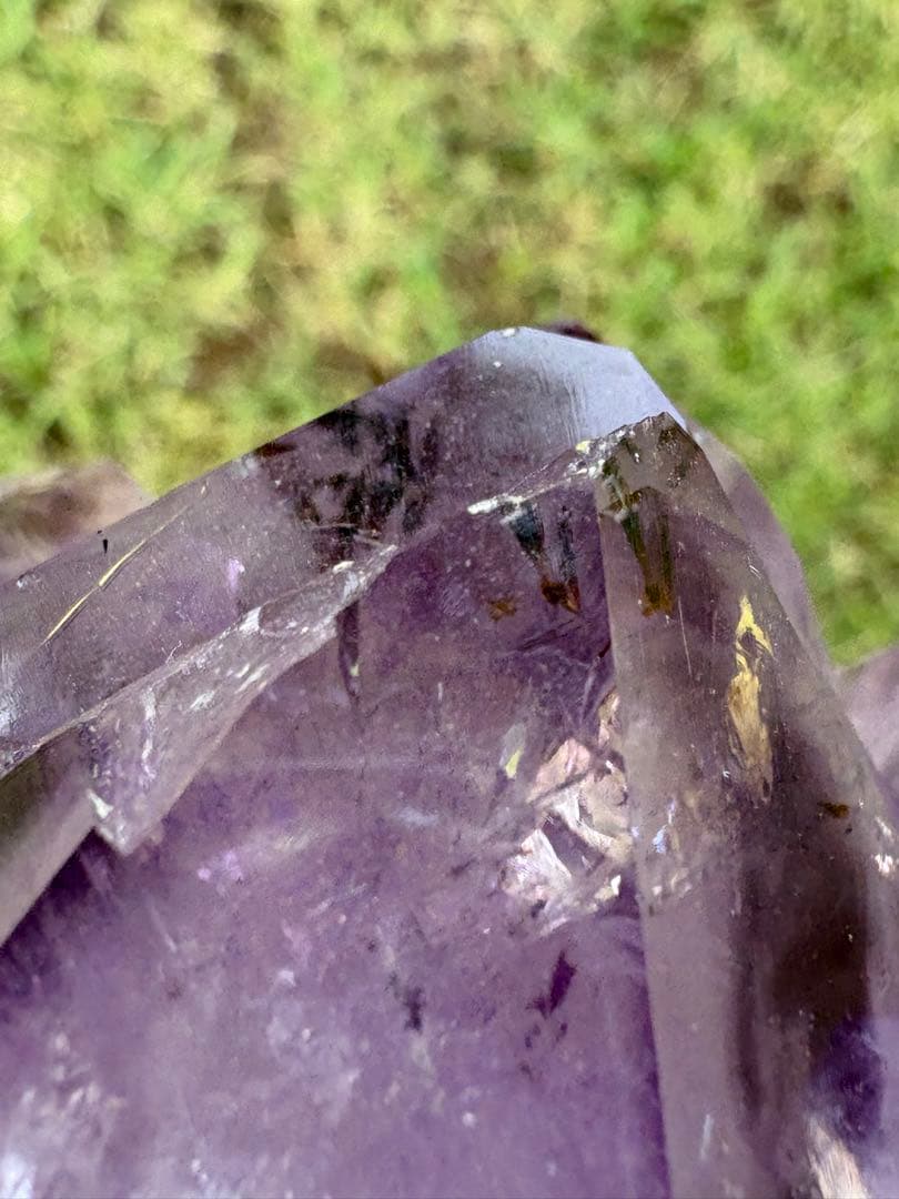 【匿名発送】レピドクロサイト内包アメジストクラスター