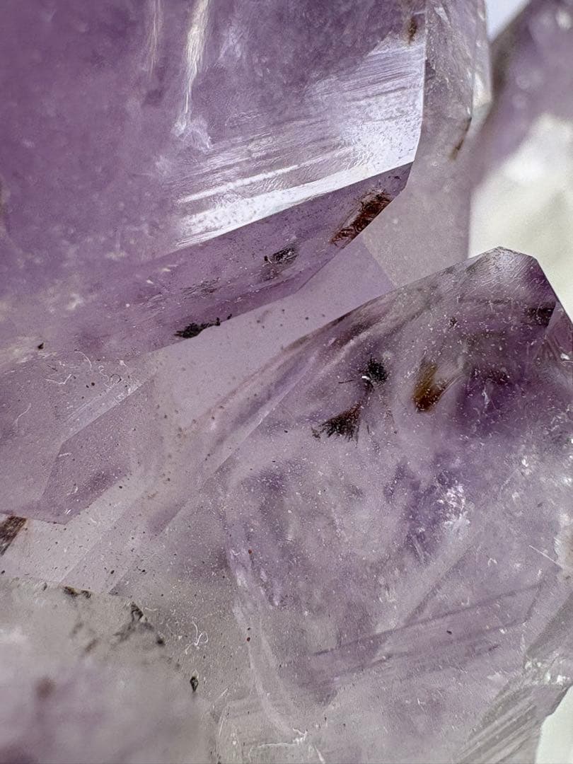 【匿名発送】レピドクロサイト内包アメジストクラスター