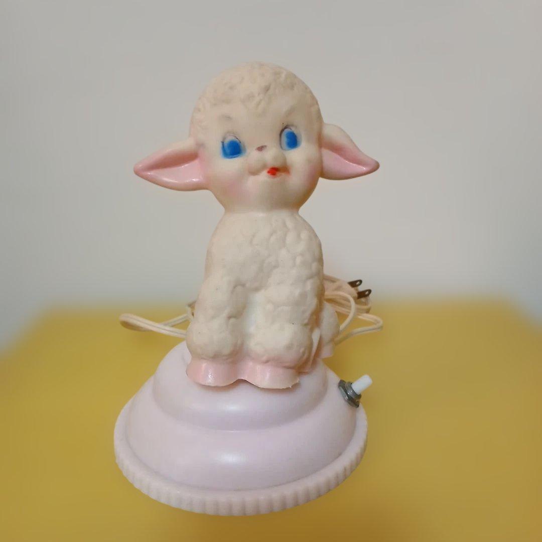 ヴィンテージ　ラバードール　ひつじさんライト　照明