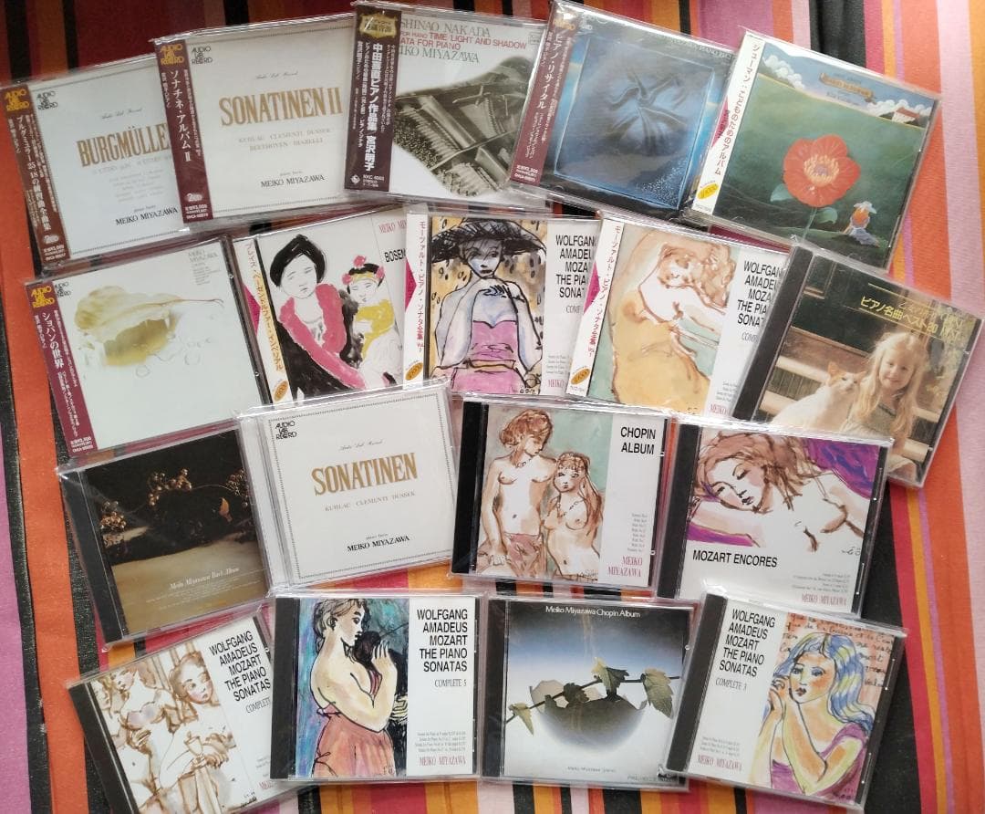 宮沢明子 クラシックCD18枚セット まとめて 菅野沖彦