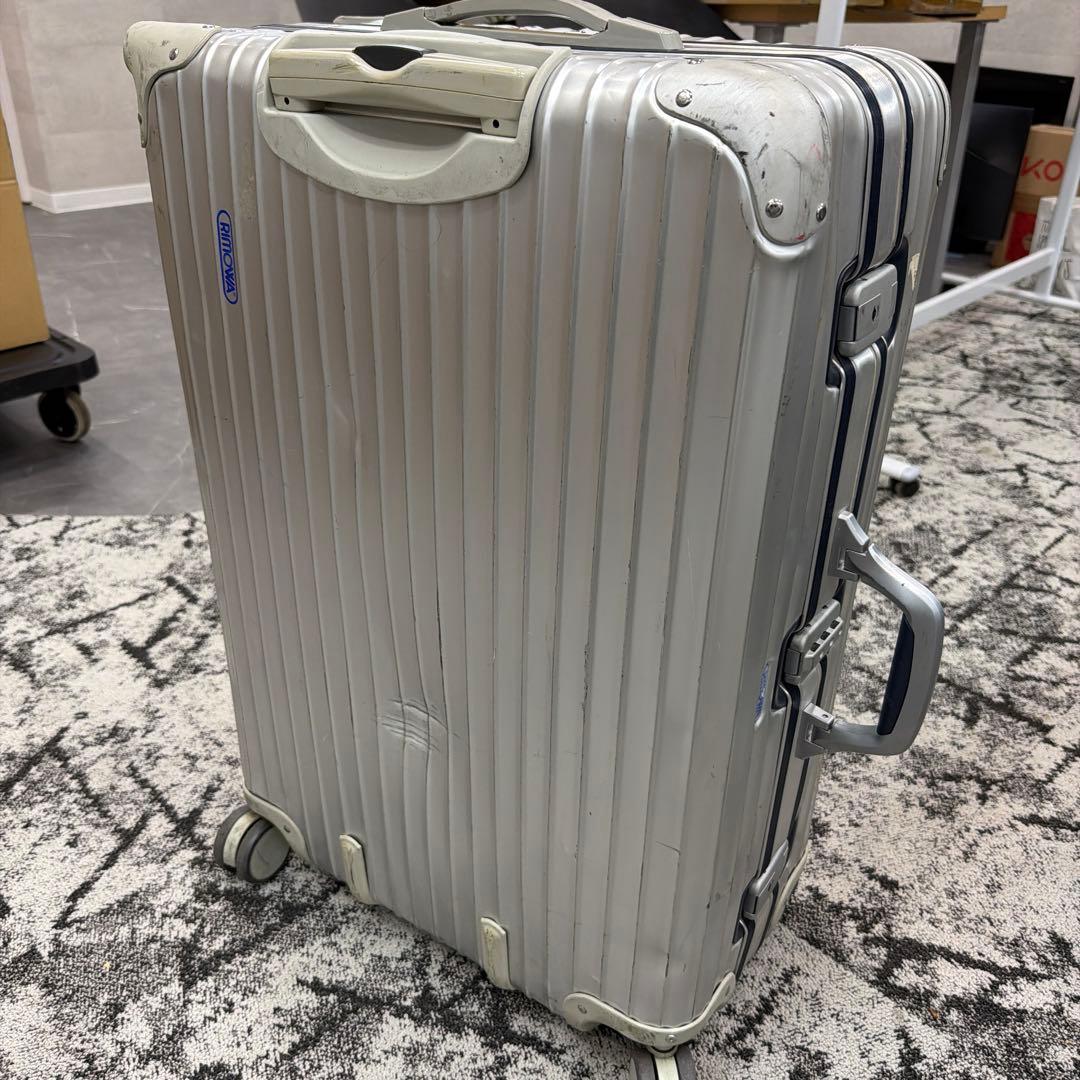 【微ジャンク】RIMOWA スーツケース　アルミ製　大型【送料無料】
