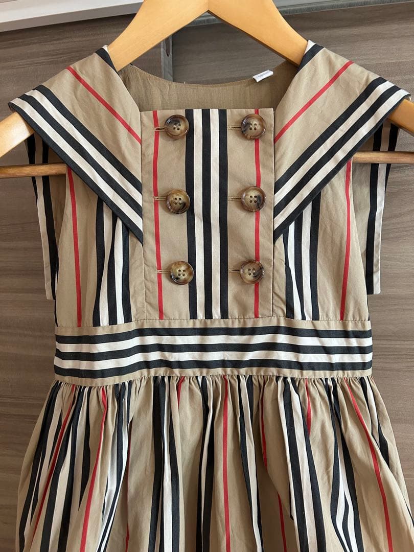 BURBERRY バーバリー キッズ 6Y 110 ワンピース セーラー 子ども