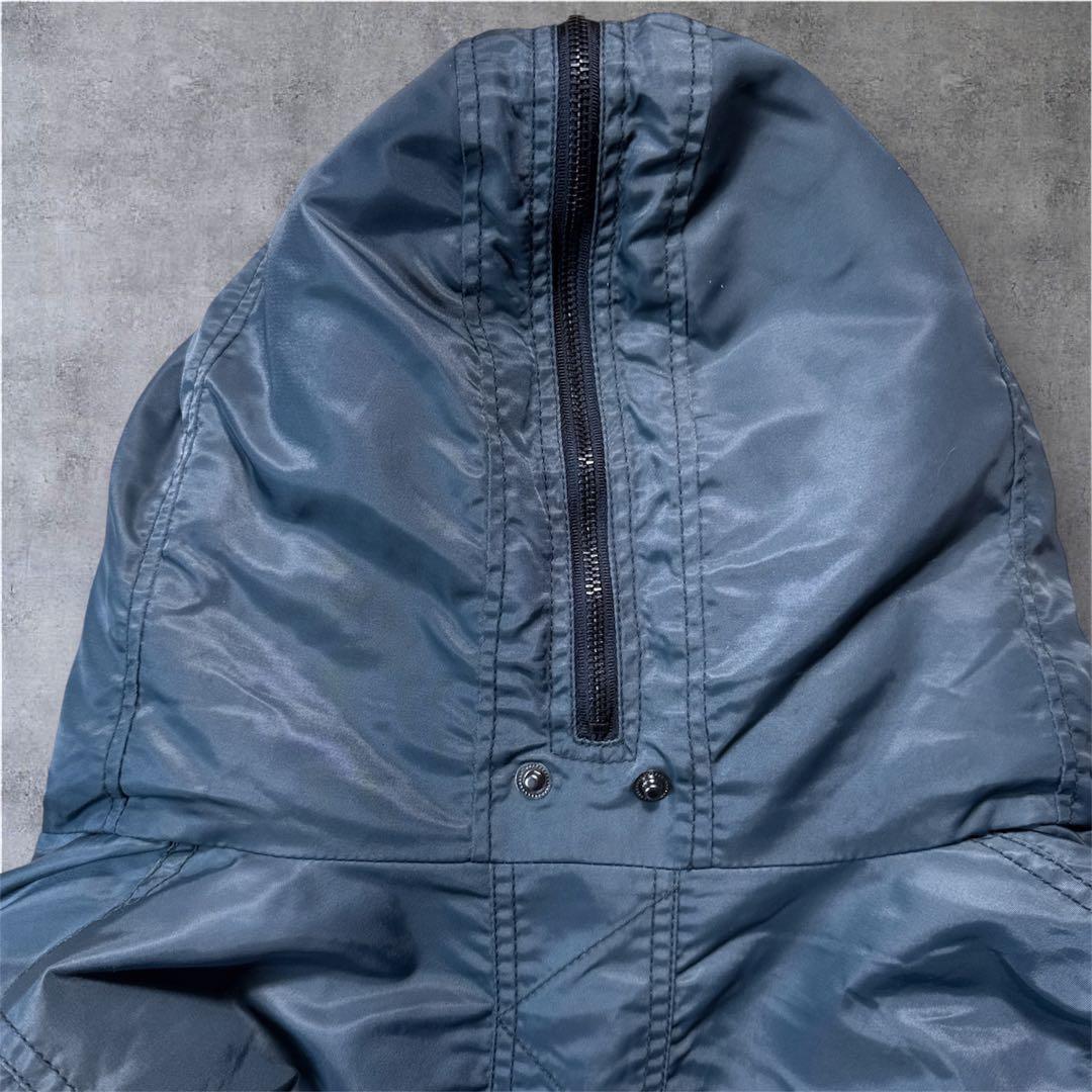 希少カラー 美品 AVIREX N-2B ミリタリー ジャケット ファー 短丈