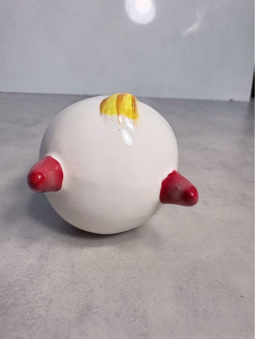 内藤ルネ 鬼の子 陶器 置物 RUNE 昭和レトロ フィギュリン 高さ約6cm