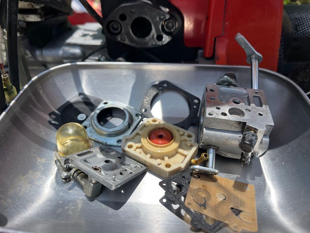 共立AZ850A スパイダーモア4WDフリー刃新品　稼働品　長野県東御市発