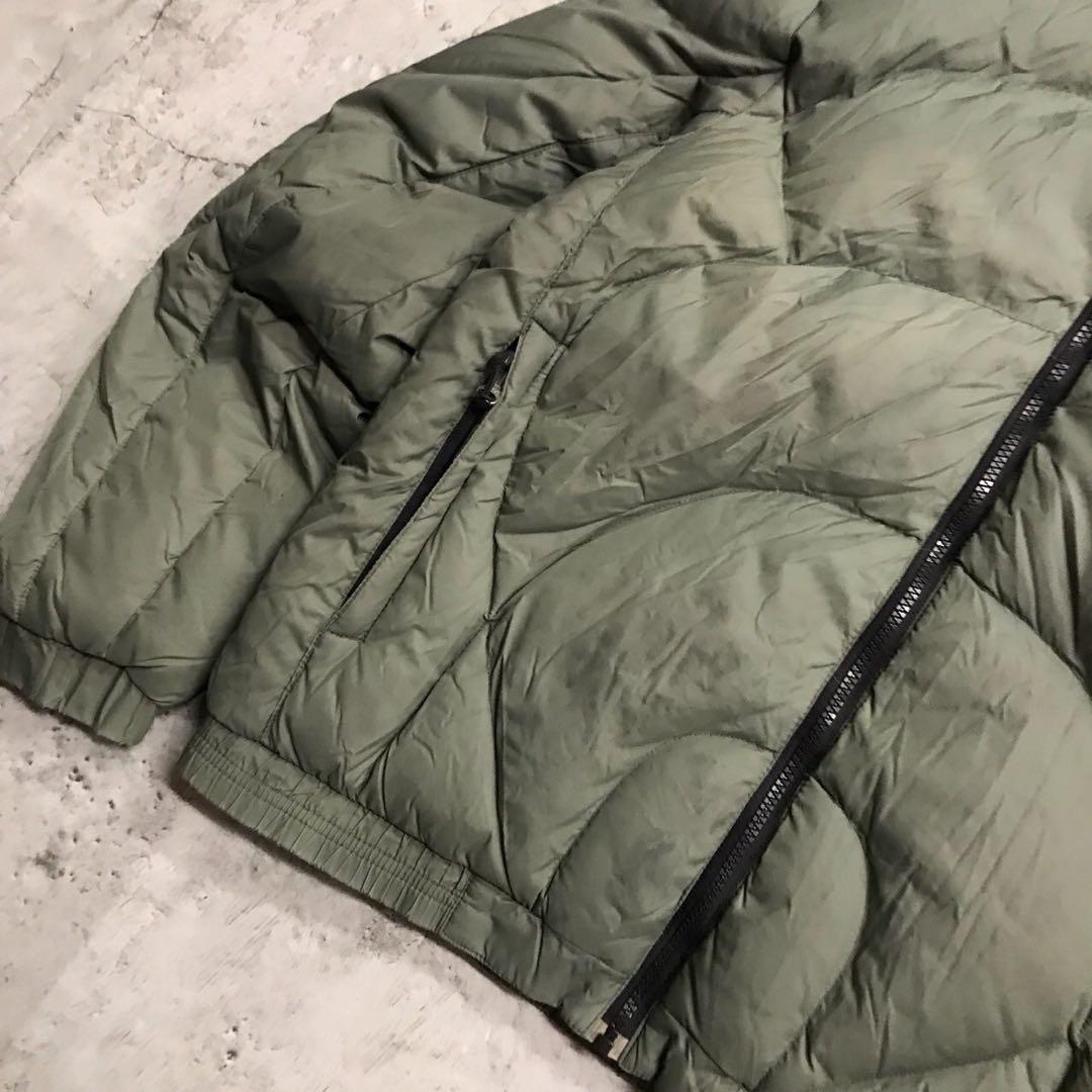 ノースフェイス/ダウン/ファーダウン/キルティング/グリーン/600フィル
