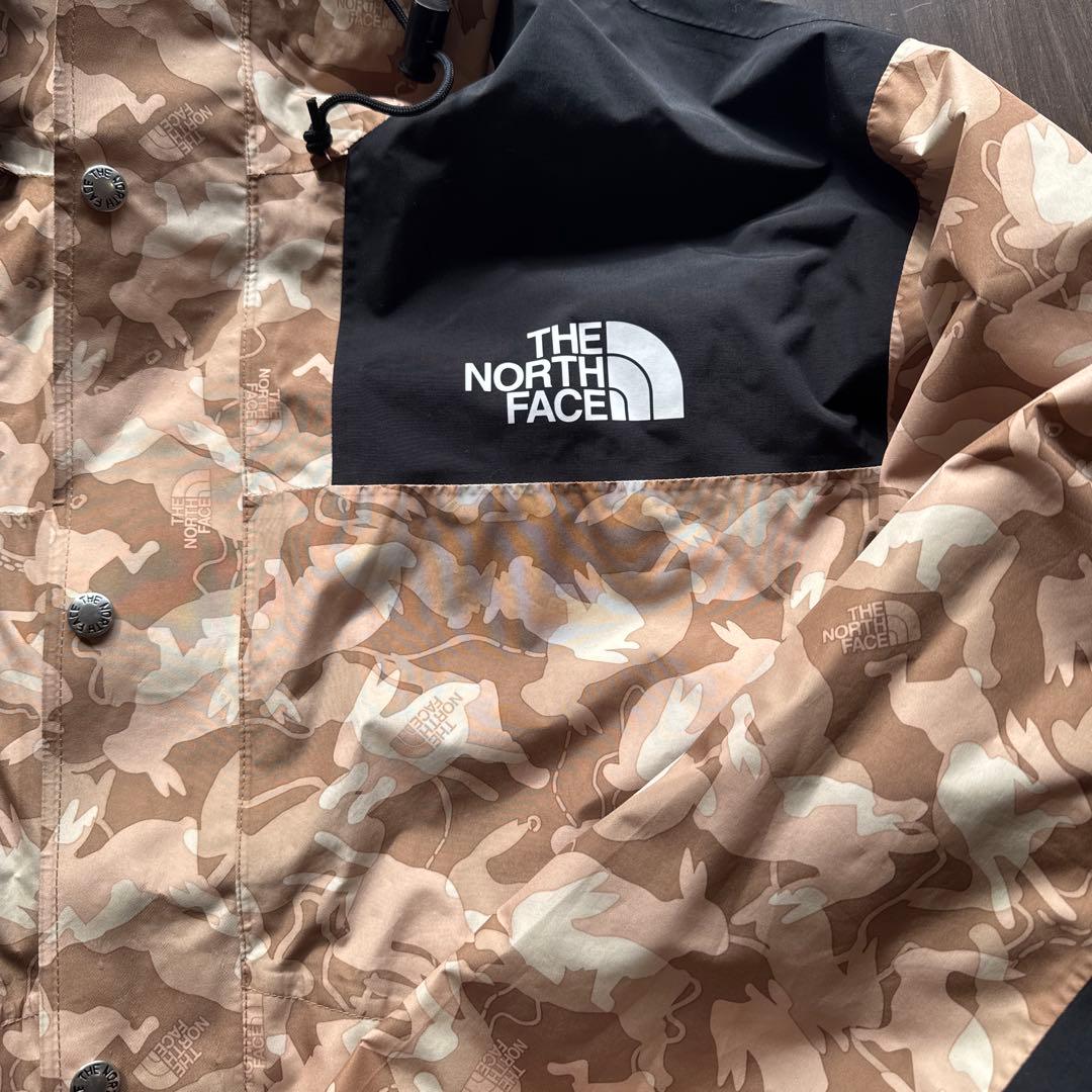 レア 卯年 ザ ノースフェイスメンズ マウンテンパーカー ロゴ ウサギ XL
