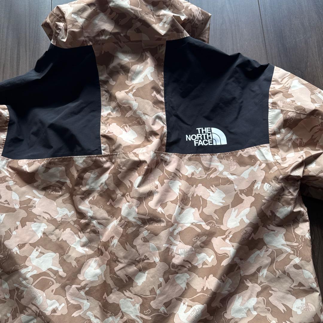 レア 卯年 ザ ノースフェイスメンズ マウンテンパーカー ロゴ ウサギ XL