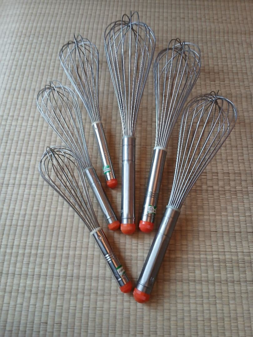 泡立て器 6本セット ステンレス製