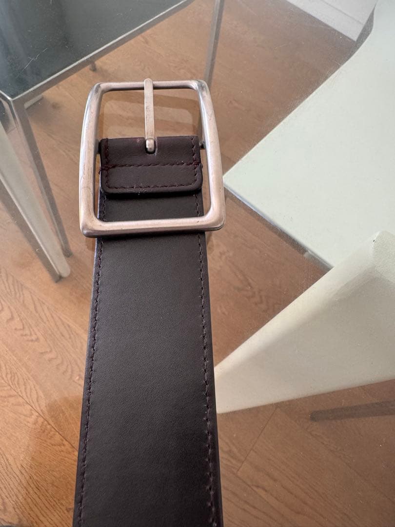 bottega veneta ボッテガべネタ　革ベルト　ダークブラウン