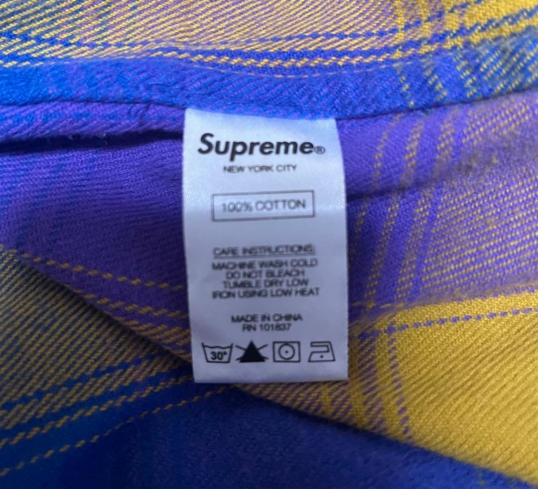 supreme ネルシャツ　2018AW