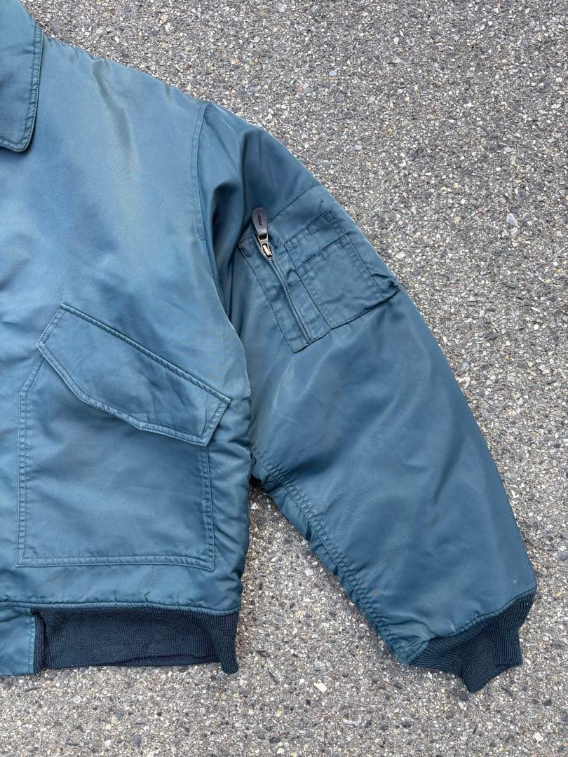 90s DELTA CWU-45/P型フライトジャケットXL US ARMY