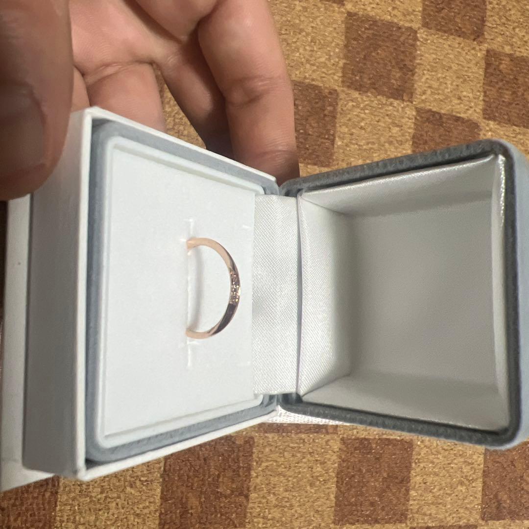 BLLOM 指輪　K10 9号　ピンクゴールド