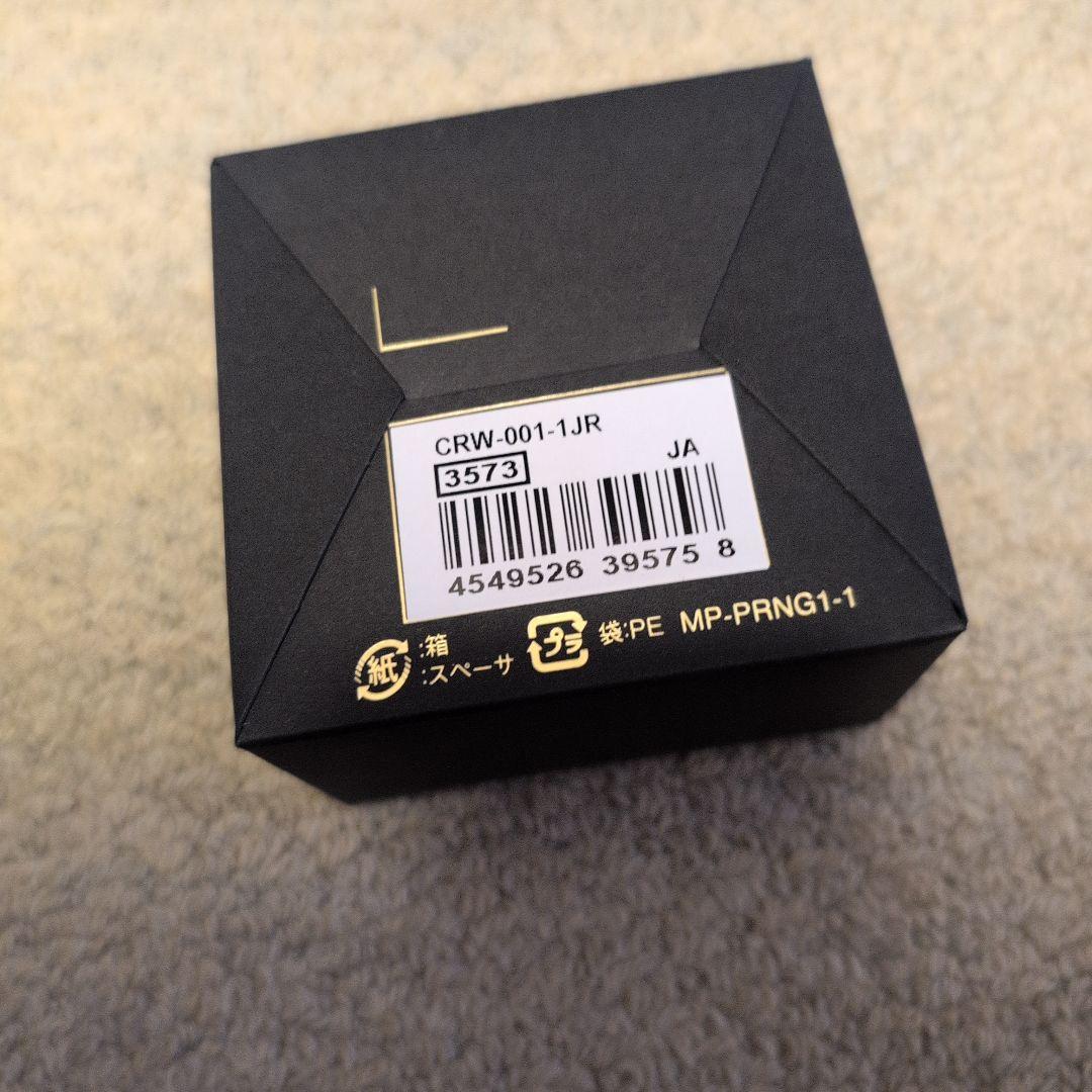 [CASIO] リングウォッチ シルバー　 CRW-001-1JR