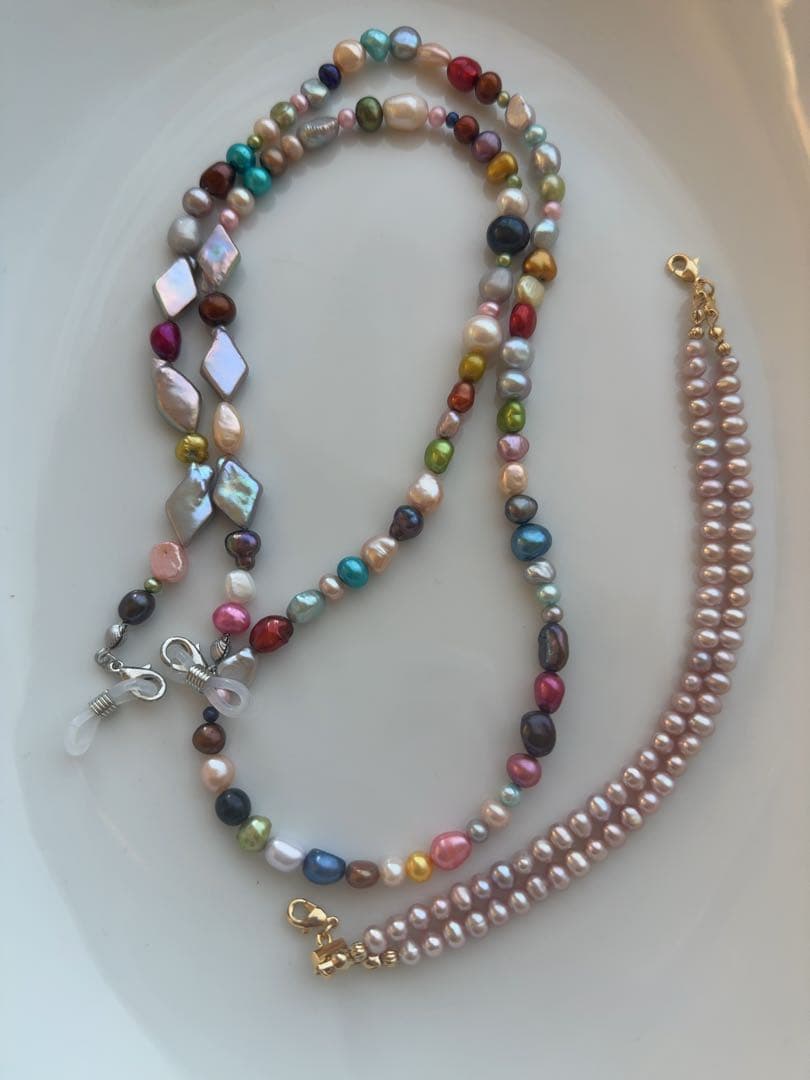 淡水パール　ストールクリップ　カーディガン　帽子留めなど　9点