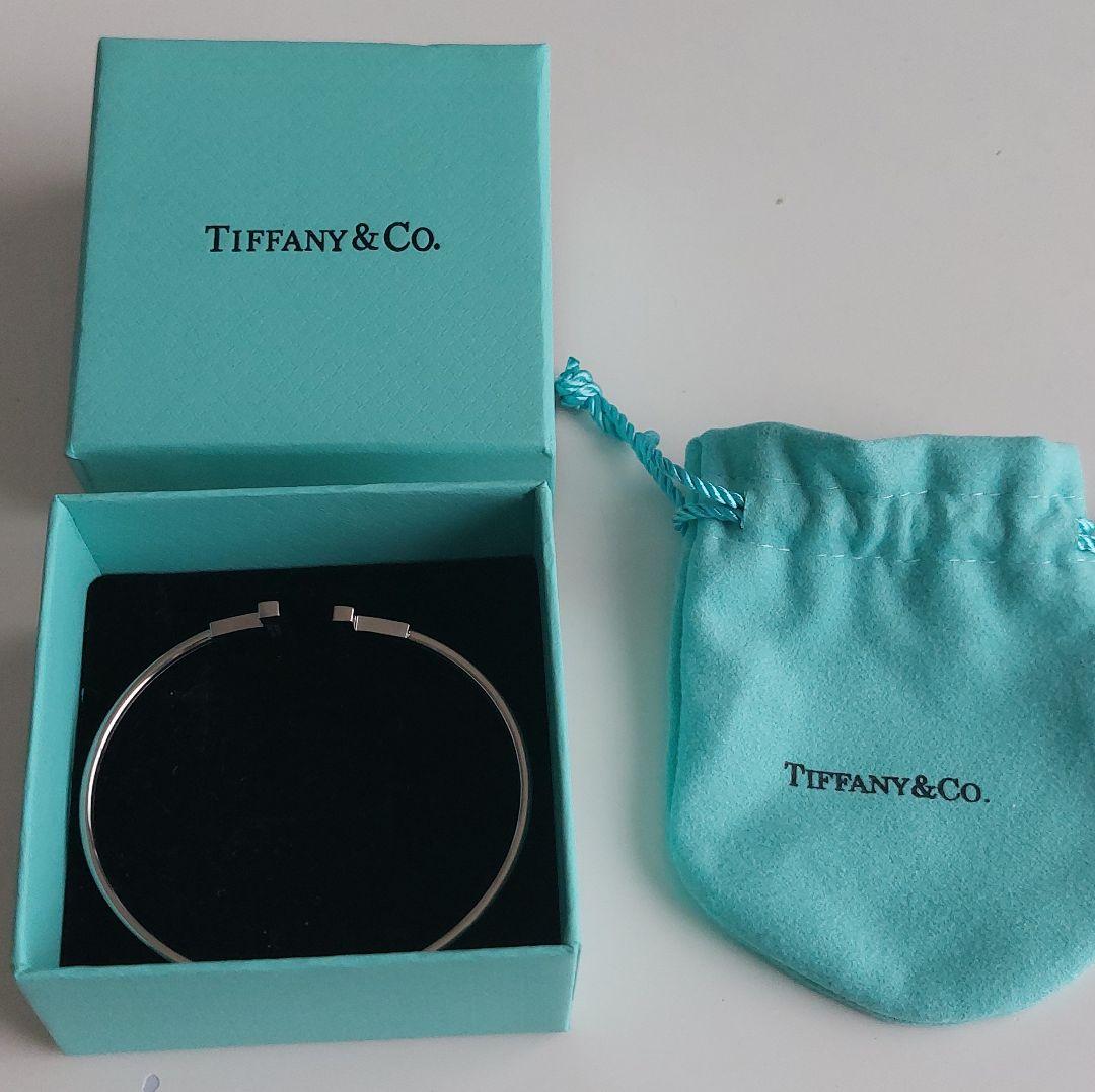 い*だ様 Tiffany & Co. シルバー クロスバングル　メンズ　ティファ