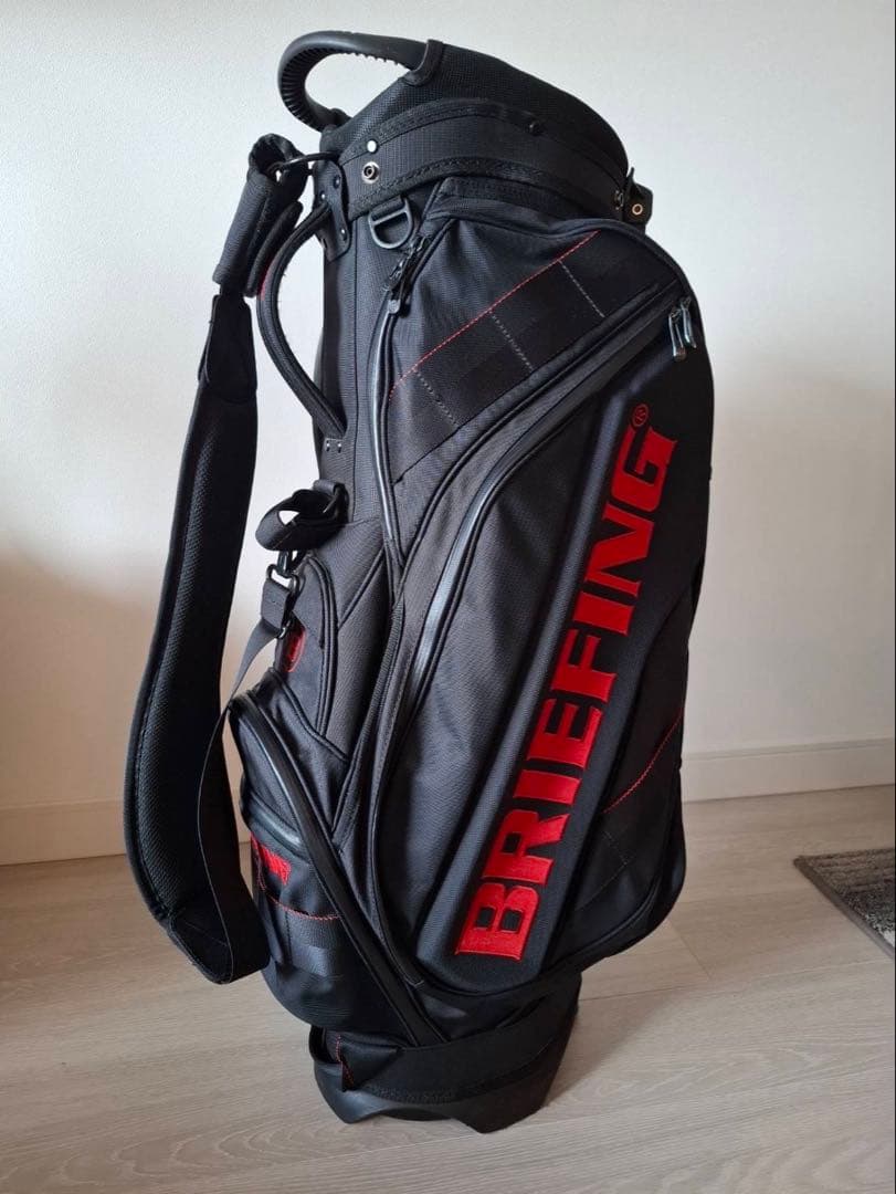 BRIEFING ブリーフィング CR-10 スタンド式ゴルフバッグ ブラック