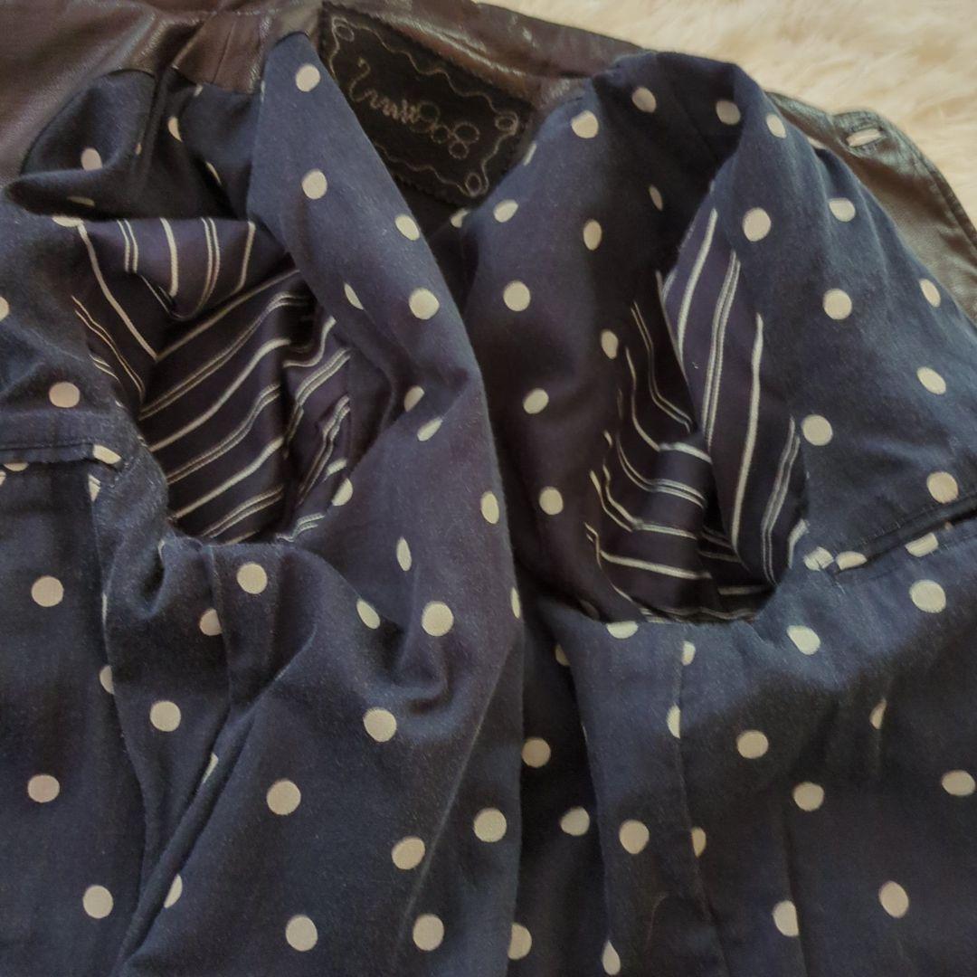 極美品　未使用に近い　45RPM Umii908 山羊革　レザージャケット