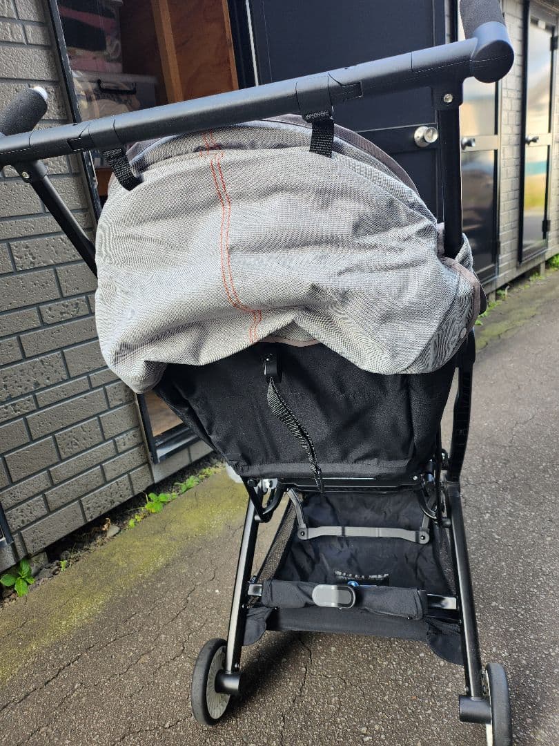 Sybexコンパクト折りたたみバギー グレー