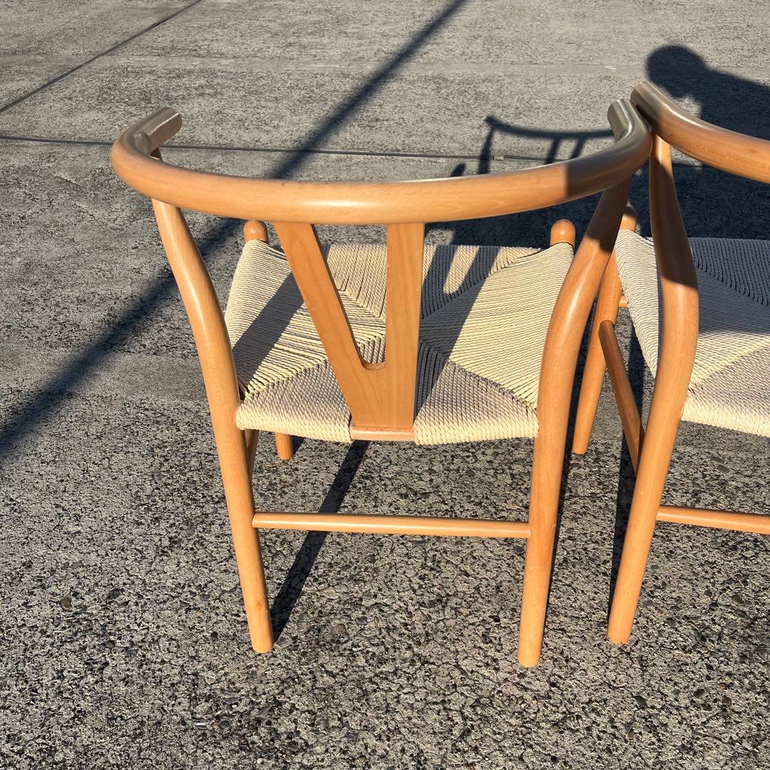 ダイニングチェア 北欧Yチェア風 ペーパーコード リプロダクト ナチュラル