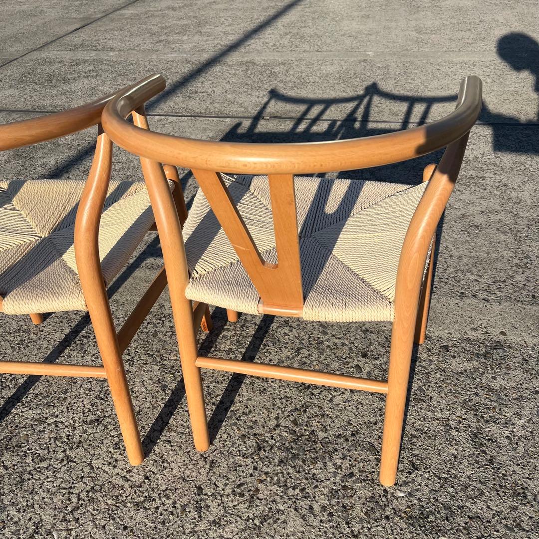 ダイニングチェア 北欧Yチェア風 ペーパーコード リプロダクト ナチュラル