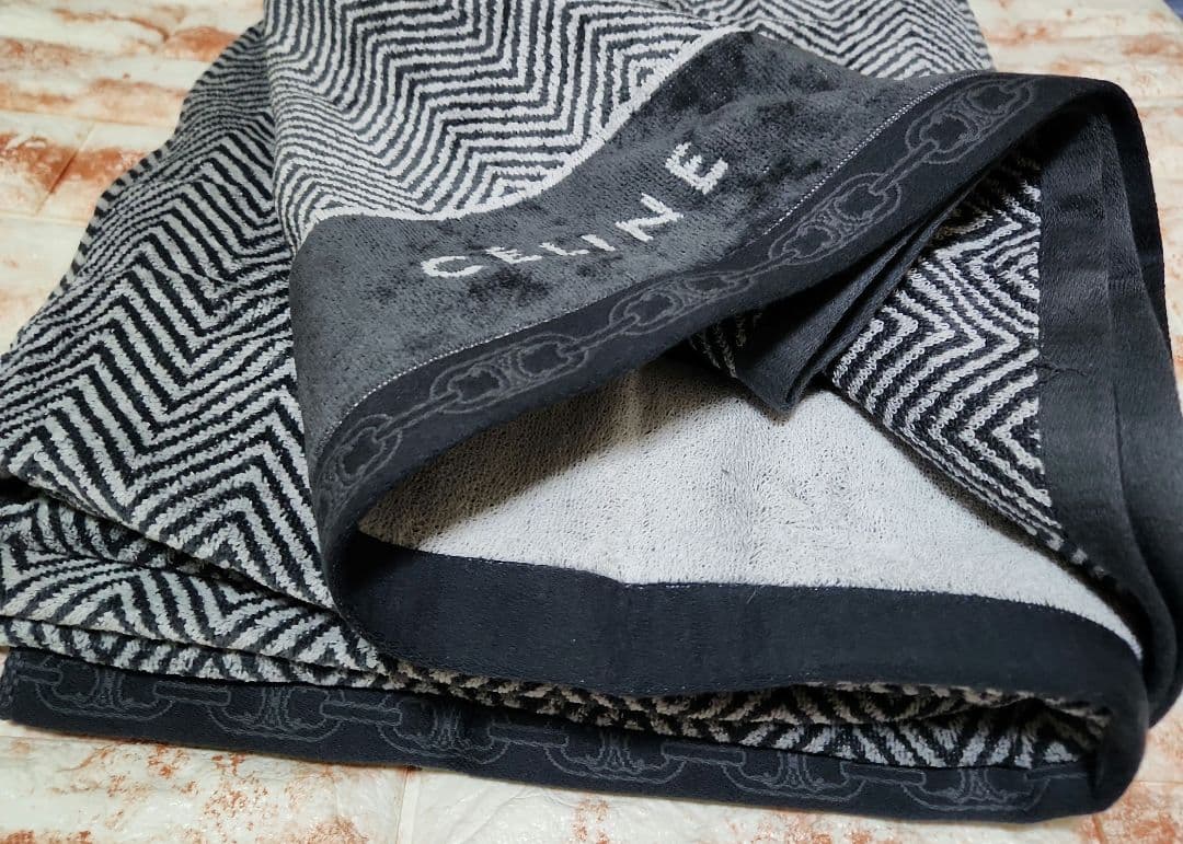 CÉLINE タオルケット 140×200cm　NV